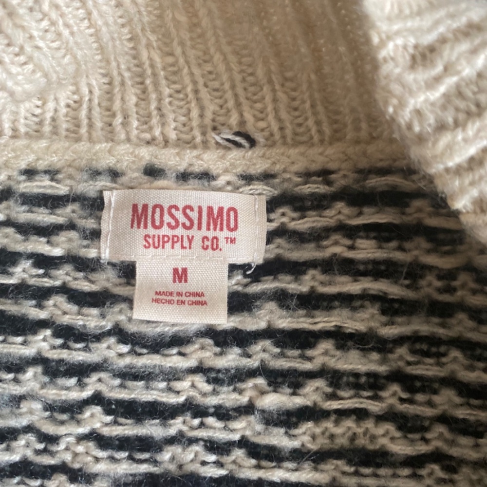 Mossimo Supply Co. Women’s Multicolored Long Sleeve Cardigan Size M - Picture 6 of 13